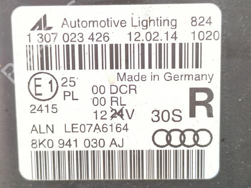Right headlight AUDI A4 B8 (8K2) 3.0 TDI quattro | BP29384140C29 