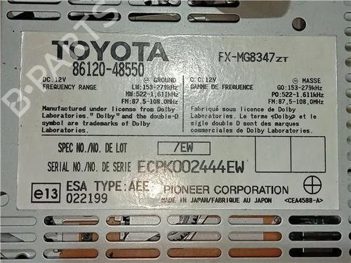 Bilradio LEXUS RX (_U3_) 400h (MHU38_, MHU38R) | BP25616637E6 
