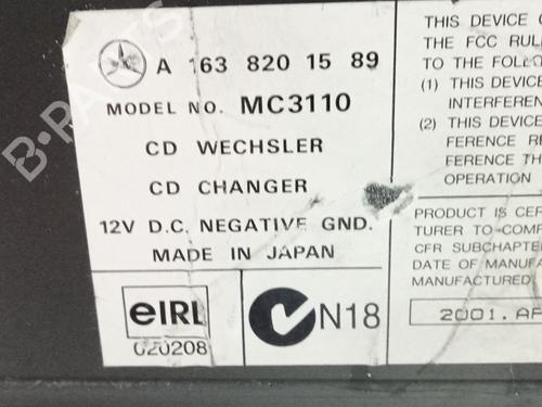 Electronic module MERCEDES-BENZ M-CLASS (W163) ML 400 CDI (163.128) | BP31872618M83 - Image 8
