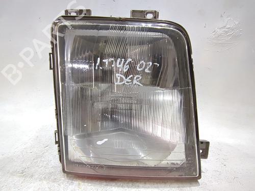 Højre forlygte VW LT 28-46 II Platform/Chassis (2DC, 2DF, 2DG, 2DL, 2DM) 2.5 SDI (75 hp) 29054243