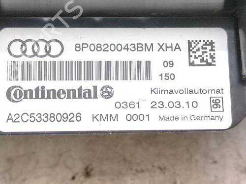 Climate control AUDI A3 (8P1) 1.6 TDI | BP27696080I5 