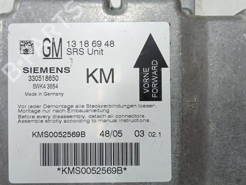 ECU airbags OPEL VECTRA C (Z02) 1.9 CDTI (F69) | BP26682487M53 