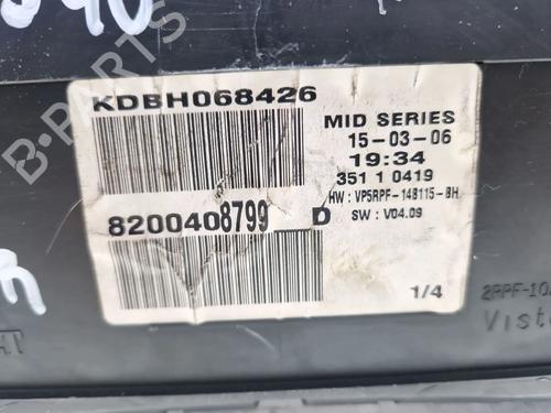 Instrument cluster RENAULT MEGANE II (BM0/1_, CM0/1_) 2.0 dCi (BM1K, CM1K) | BP29383774C47 