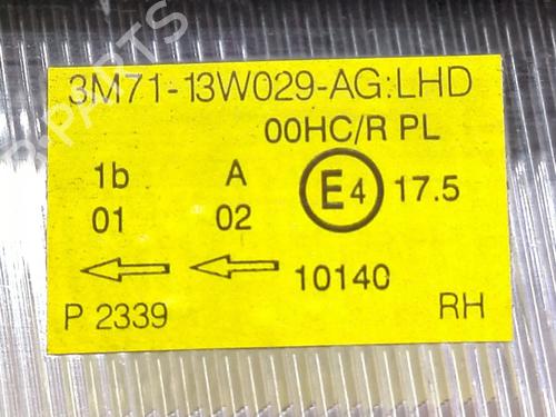 Right headlight MAZDA 2 (DY) 1.4 CD | BP29387271C29 
