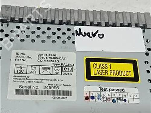 Radio SUZUKI SX4 (EY, GY) 1.5 (RW 415) | BP23921264E6 