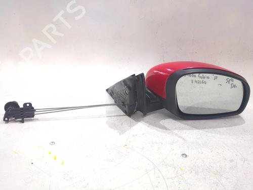 Used Right mirror SKODA FABIA II (542) 1.2 (60 hp) 27806537