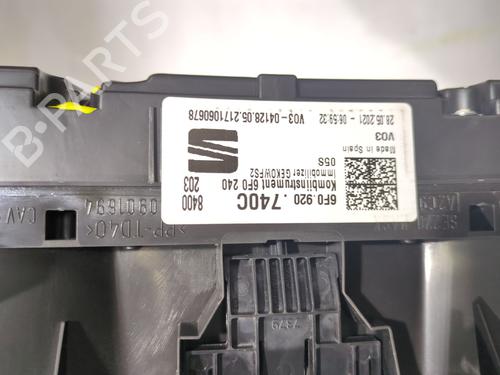 Instrument cluster SEAT ARONA (KJ7, KJP) 1.0 TSI | BP23925493C47 