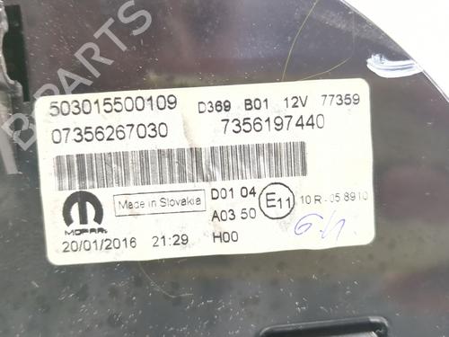 Instrument cluster FIAT 500 (312_) 1.2 LPG (312AXA1A) | BP31369023C47 
