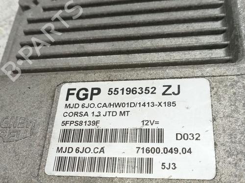 Electronic module OPEL CORSA C (X01) 1.3 CDTI (F08, F68) | BP30933613M83