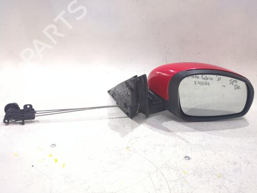 Used Right mirror SKODA FABIA II (542) 1.2 (60 hp) 27806537