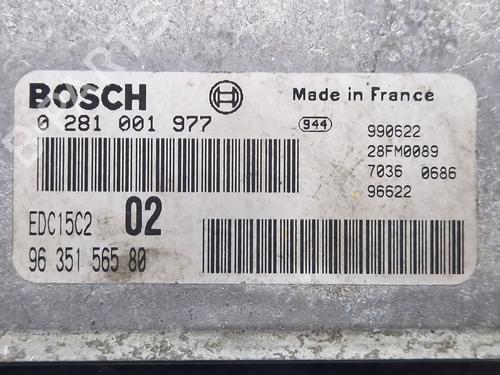Electronic module PEUGEOT 406 (8B) 2.0 HDI 110 | BP29998746M83 