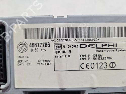 Electronic module FIAT DOBLO MPV (119_, 223_) 1.9 JTD (223AXE1A) | BP29708986M83 