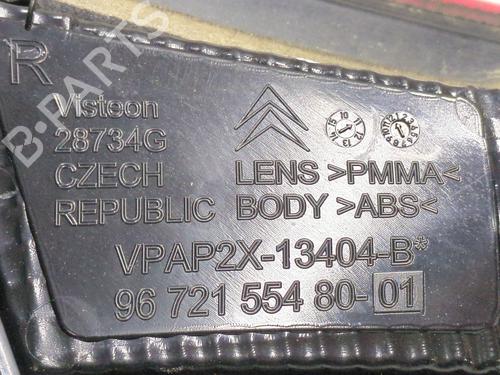 Right tailgate light CITROËN C4 II (NC_) 1.4 VTi 95 (NC8FP0) | BP33654603C80 - Image 3