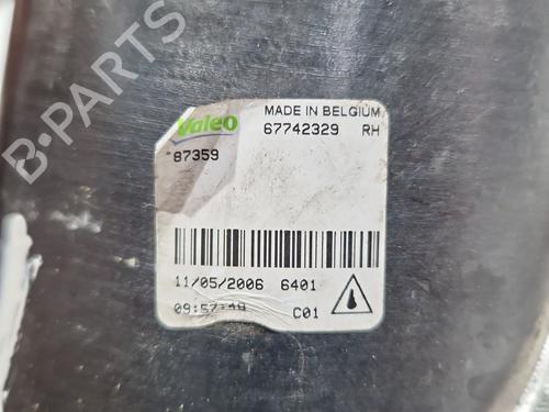 Right front fog light PEUGEOT 206 CC (2D) 1.6 16V (2DNFUF, 2DNFUR) | BP30480940C31