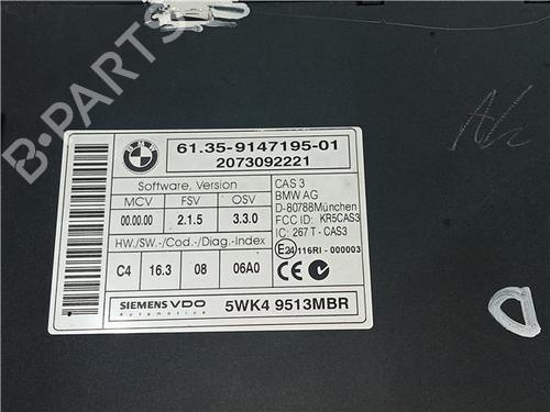 Comfort control module BMW 1 (E81) 118 i | BP23911439M56 