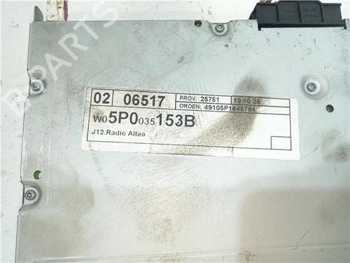 Radio SEAT ALTEA XL (5P5, 5P8) 1.9 TDI | BP23931717E6 
