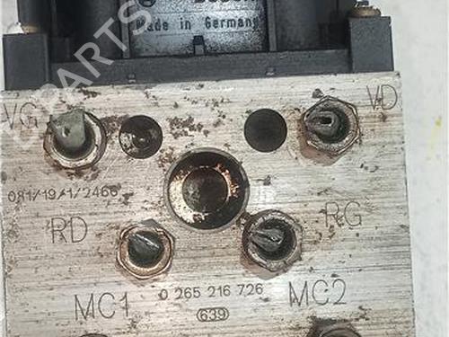 ABS pump RENAULT ESPACE III (JE0_) 2.2 12V TD (JE0E, JE0H, JE0P) | BP23921661M43 