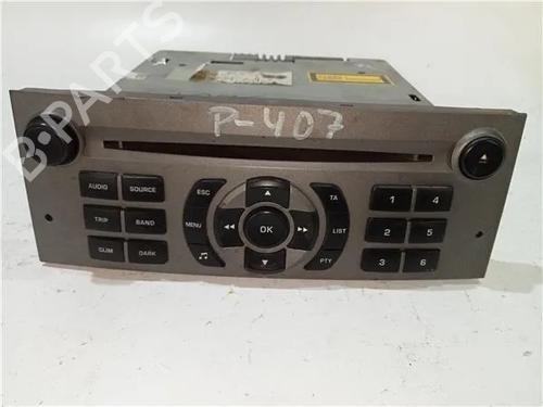 Used Radio PEUGEOT 407 (6D_) 2.0 HDi 135 (6DRHRH, 6DRHRE, 6DRHRG, 6DRHRJ) (136 hp) 24967309
