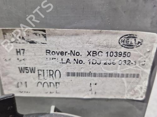 Left headlight ROVER 75 (RJ) 2.0 V6 | BP29387295C28 