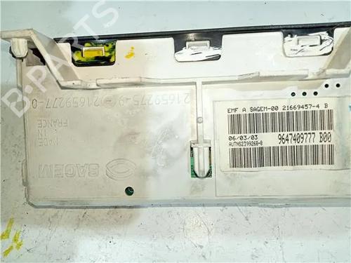 Sistema audio PEUGEOT 206 Hatchback (2A/C) 1.4 HDi eco 70 | BP23932904E6 