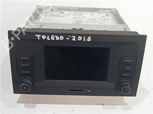 Used Radio SEAT TOLEDO IV (KG3) 1.2 TSI (90 hp) 23908517