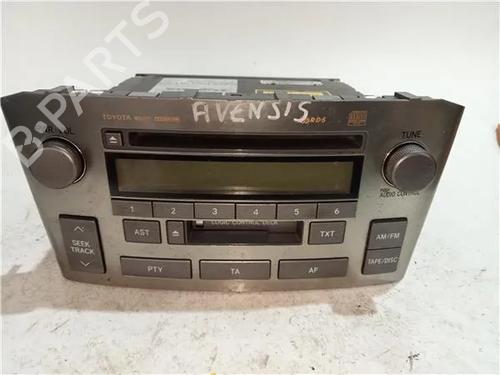 Used Radio TOYOTA AVENSIS (_T22_) 2.0 TD (CT220_, CT220R) (90 hp) 23930102