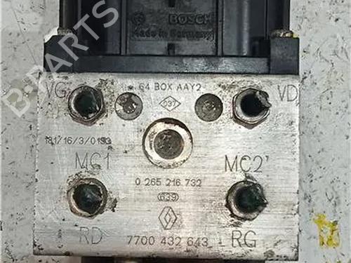 Módulo de ABS RENAULT SCÉNIC I MPV (JA0/1_, FA0_) 1.9 dCi (JA05, JA1F) | BP23920234M43