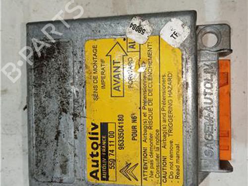 Kollisjonspute styreenhet CITROËN XSARA (N1) 1.9 TD (90 hp) 24967293