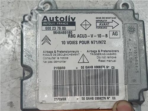 ECU airbags CITROËN XSARA (N1) 1.9 TD | BP24967483M53 