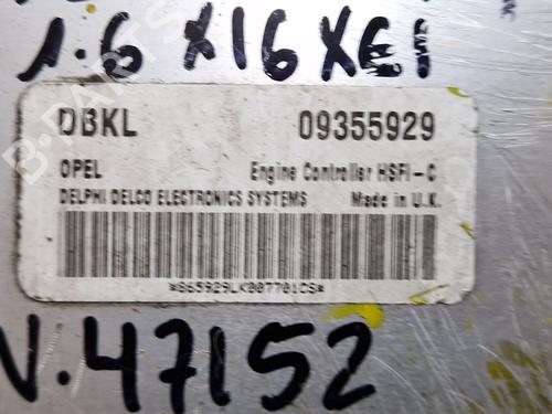 Engine control unit (ECU) OPEL ASTRA G Saloon (T98) 2.0 DTI 16V (F69) | BP29885092M57 