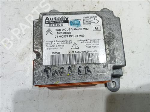 Used ECU airbags PEUGEOT PARTNER Platform/Chassis 1.6 HDi 16V (90 hp) 23931992