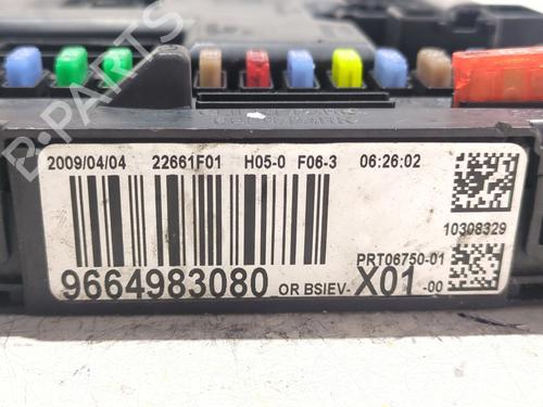 Fuse box PEUGEOT 207 (WA_, WC_) 1.6 HDi | BP30655646E1 