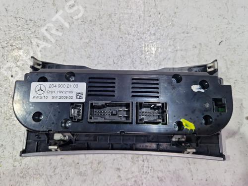Panel klimatyzacji / ogrzewania MERCEDES-BENZ C-CLASS (W204) C 200 CDI (204.001) | BP30697971I5