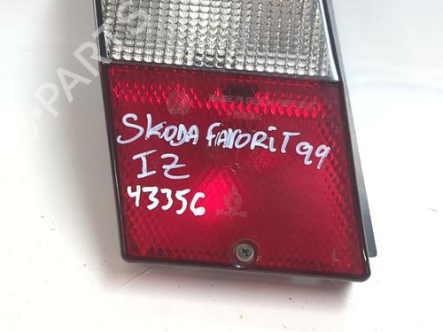 Used Left taillight SKODA FAVORIT Forman (785) 1.3 (135) (60 hp) 24874967
