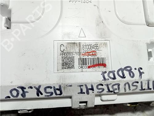 Instrument cluster MITSUBISHI ASX (GA_W_) 1.8 DI-D 4WD (GA6W) | BP23917422C47 