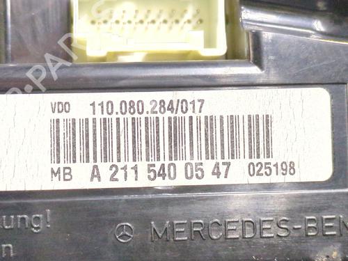 Instrument cluster MERCEDES-BENZ E-CLASS (W211) E 270 CDI (211.016) | BP32019118C47 
