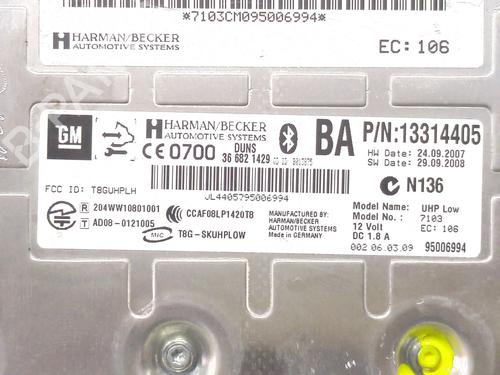 Bilradio OPEL INSIGNIA A (G09) 2.0 CDTI (68) | BP29700655E6 