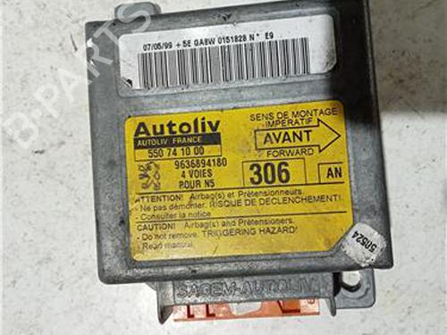 Used ECU airbags PEUGEOT 306 Hatchback (7A, 7C, N3, N5) 1.9 DT (90 hp) 23929493