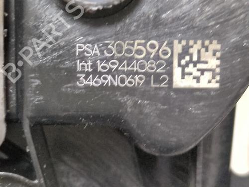 Front left lock PEUGEOT 2008 I (CU_) 1.2 THP 130 / PureTech 130 | BP25595733C98 
