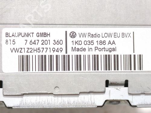 Radio VW GOLF VI (5K1)  | BP29329766E6 