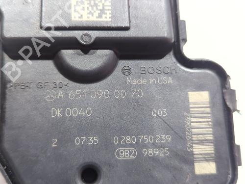 Throttle body MERCEDES-BENZ C-CLASS (W204) C 200 CDI (204.001) | BP31869226M82 