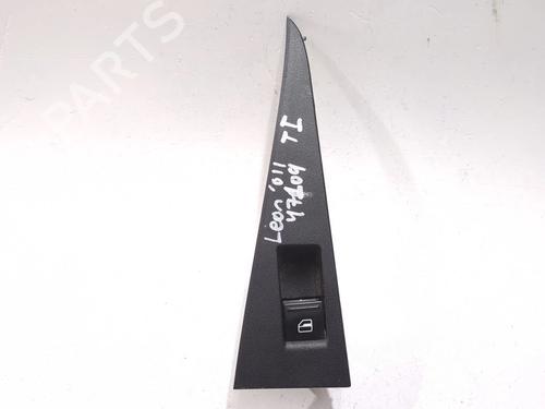 Used Left rear window switch SEAT LEON (1P1) 1.6 TDI (105 hp) 26673763