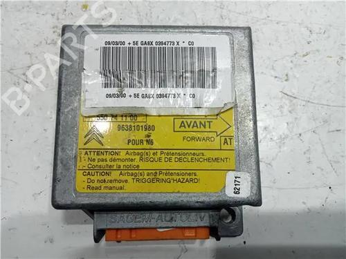 Kollisjonspute styreenhet CITROËN XSARA (N1) 1.9 TD (90 hp) 24967788
