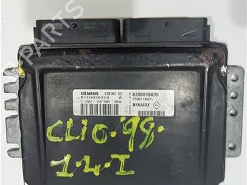 Modulo electronico RENAULT CLIO II (BB_, CB_) 1.9 D (B/CB0E, BB0J) (64 hp) 23930753