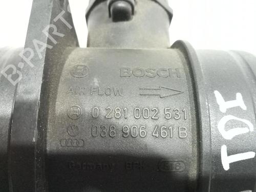 Mass air flow sensor VW POLO IV (9N_, 9A_) 1.4 TDI | BP29326666M95 