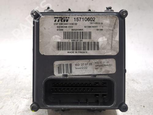 ABS pump PEUGEOT 407 (6D_) 2.0 HDi 135 (6DRHRH, 6DRHRE, 6DRHRG, 6DRHRJ) | BP27860134M43 