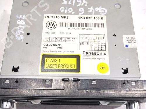 Radio VW GOLF VI (5K1) 1.6 TDI | BP23926762E6 