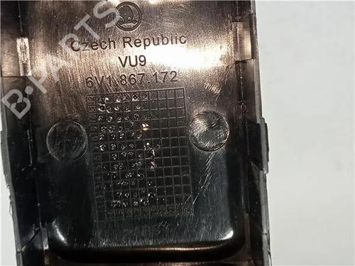 Right front window switch SKODA FABIA III (NJ3) 1.0 TSI | BP23918562I26 
