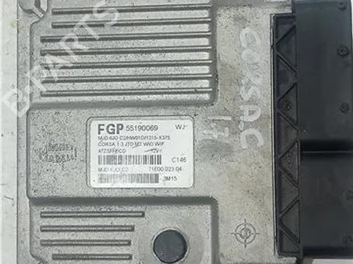Used Electronic module OPEL CORSA C (X01) 1.3 CDTI (F08, F68) (70 hp) 23917472