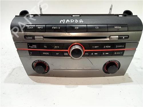 Used Radio MAZDA 3 Saloon (BK) 2.0 MZR-CD (BK12) (143 hp) 23909604